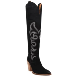 Primadonna Embroidered Snip Toe Zippered Cowboy Boots