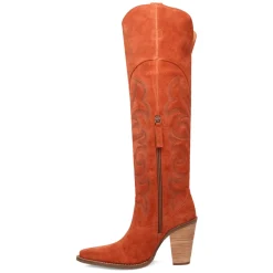 Primadonna Embroidered Snip Toe Zippered Cowboy Boots