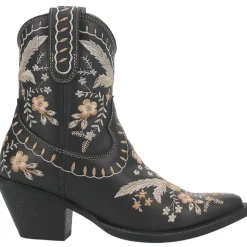 Primrose Embroidered Floral Snip Toe Cowboy Booties