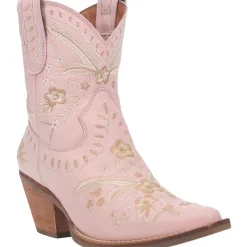 Primrose Embroidered Floral Snip Toe Cowboy Booties