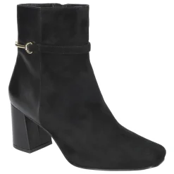 Quincy Square Toe Zippered Booties