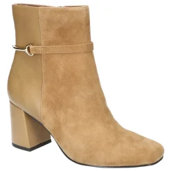 Quincy Square Toe Zippered Booties