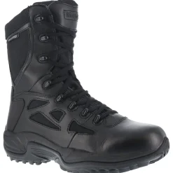 Rapid Response RB 8 Inch Waterproof Soft Toe EH Side Zip Boots