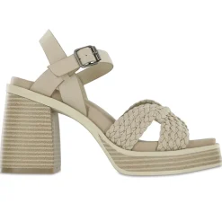 Rayan Braided Platform Block Heel Sandals