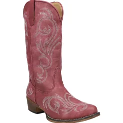 Riley Round Toe Cowboy Boots