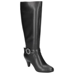 Rima Round Toe Wide Calf Zippered Boots