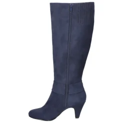 Rima Round Toe Wide Calf Zippered Boots