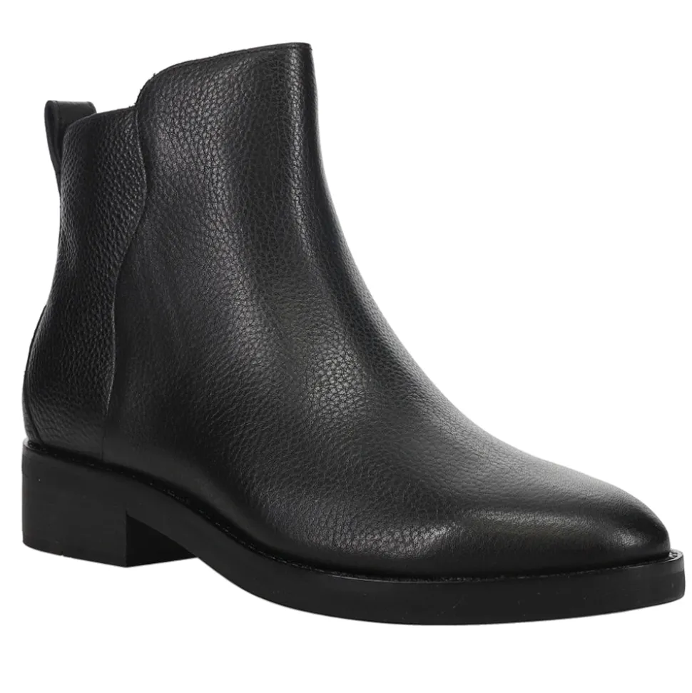 River Round Toe Zippered Chelsea Booties