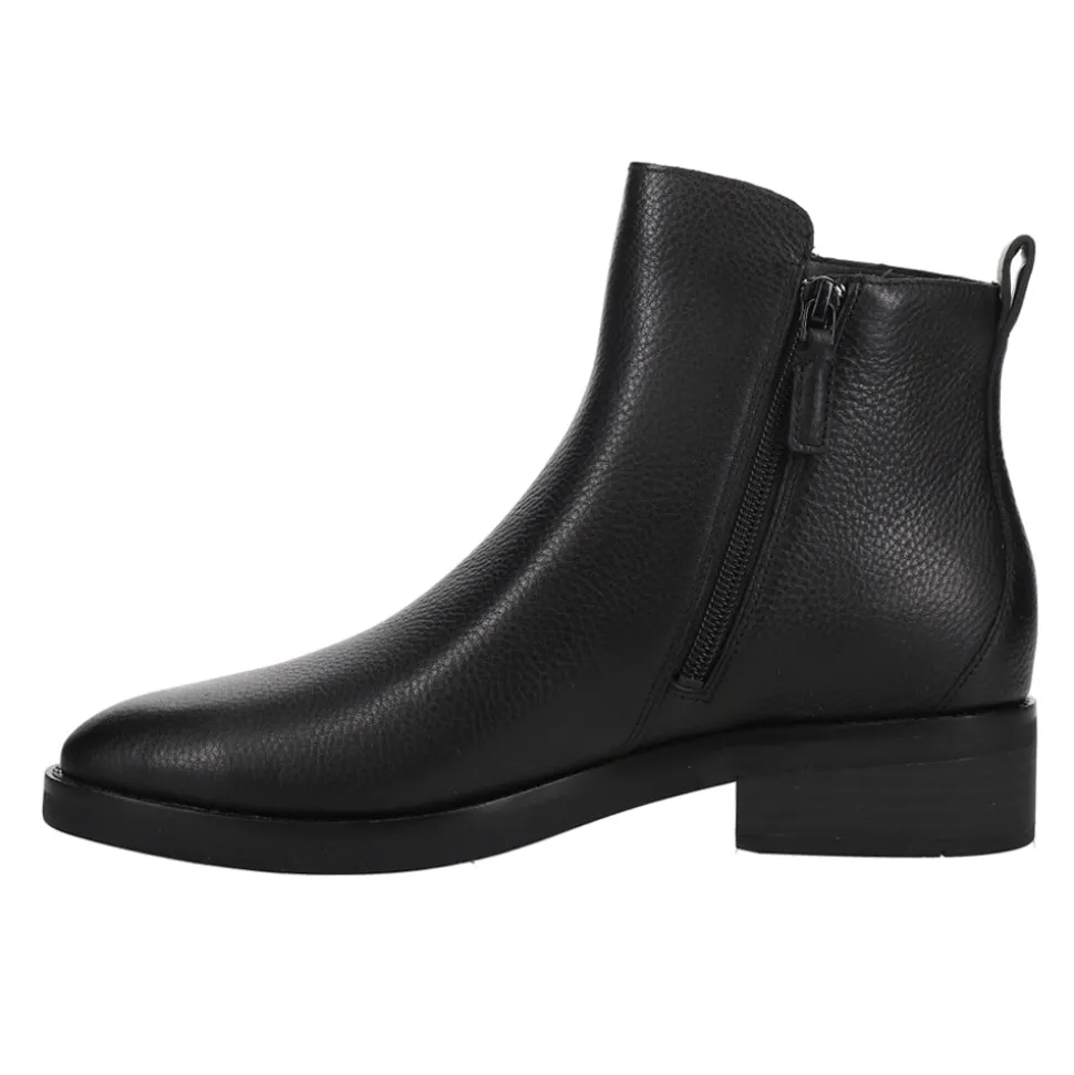 River Round Toe Zippered Chelsea Booties