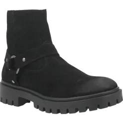 Road Trip Round Toe Motorcycle Boots