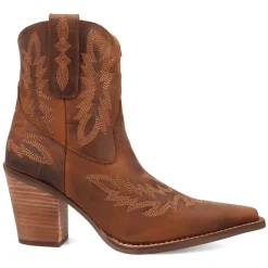 Rocky Top Embroidered Pointed Toe Cowboy Booties
