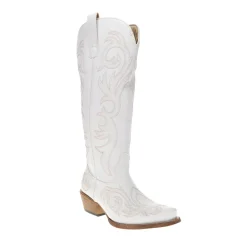 Ryder Embroidered Snip Toe Pull On Cowboy Boots