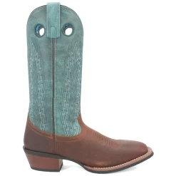 Sable Embroidered Square Toe Cowboy Boots