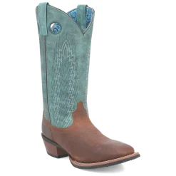 Sable Embroidered Square Toe Cowboy Boots
