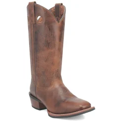 Sable Embroidered Square Toe Cowboy Boots