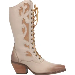 San Miguel Tooled Inlay Snip Toe Zippered Boots