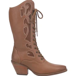 San Miguel Tooled Inlay Snip Toe Zippered Boots