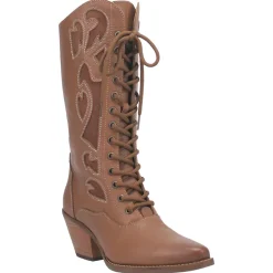 San Miguel Tooled Inlay Snip Toe Zippered Boots