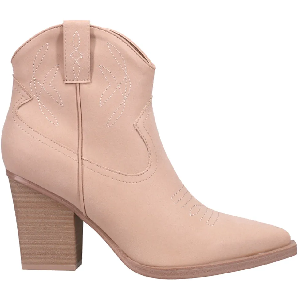 Sawyer Embroidered Pointed Toe Cowboy Booties