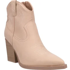 Sawyer Embroidered Pointed Toe Cowboy Booties