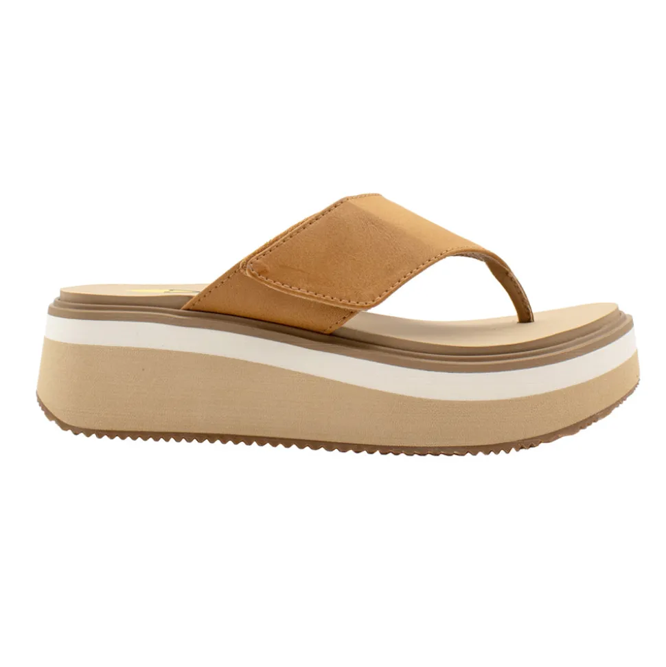 Shiitake Platform Wedge Sandals