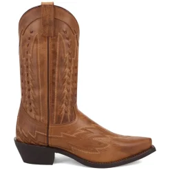 Silverdale Embroidered Snip Toe Pull On Cowboy Boots