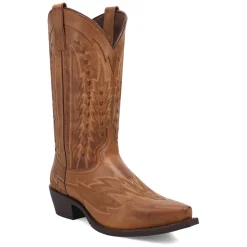 Silverdale Embroidered Snip Toe Pull On Cowboy Boots