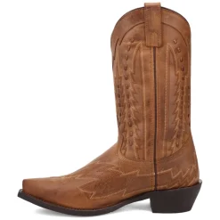 Silverdale Embroidered Snip Toe Pull On Cowboy Boots