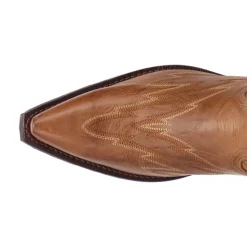 Silverdale Embroidered Snip Toe Pull On Cowboy Boots