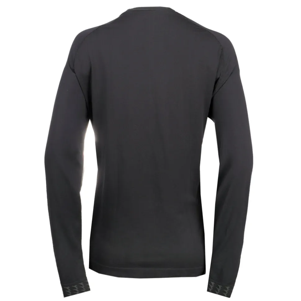 Skin Friendly Logo Crew Neck Long Sleeve Athletic T-Shirt