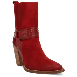 Songbird Studded Snip Toe Cowboy Booties