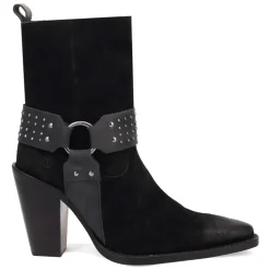 Songbird Studded Snip Toe Cowboy Booties