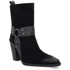 Songbird Studded Snip Toe Cowboy Booties