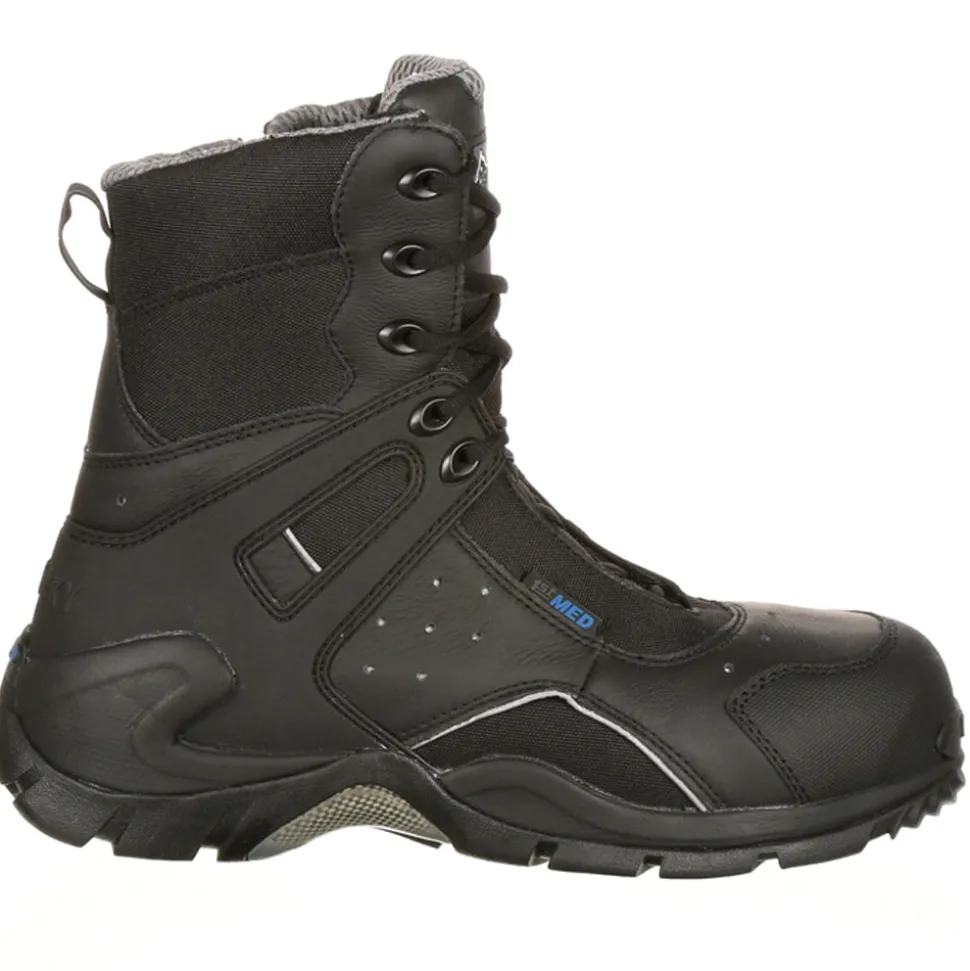 1St Med 8 Inch Waterproof Carbon Fiber Toe Work Boots