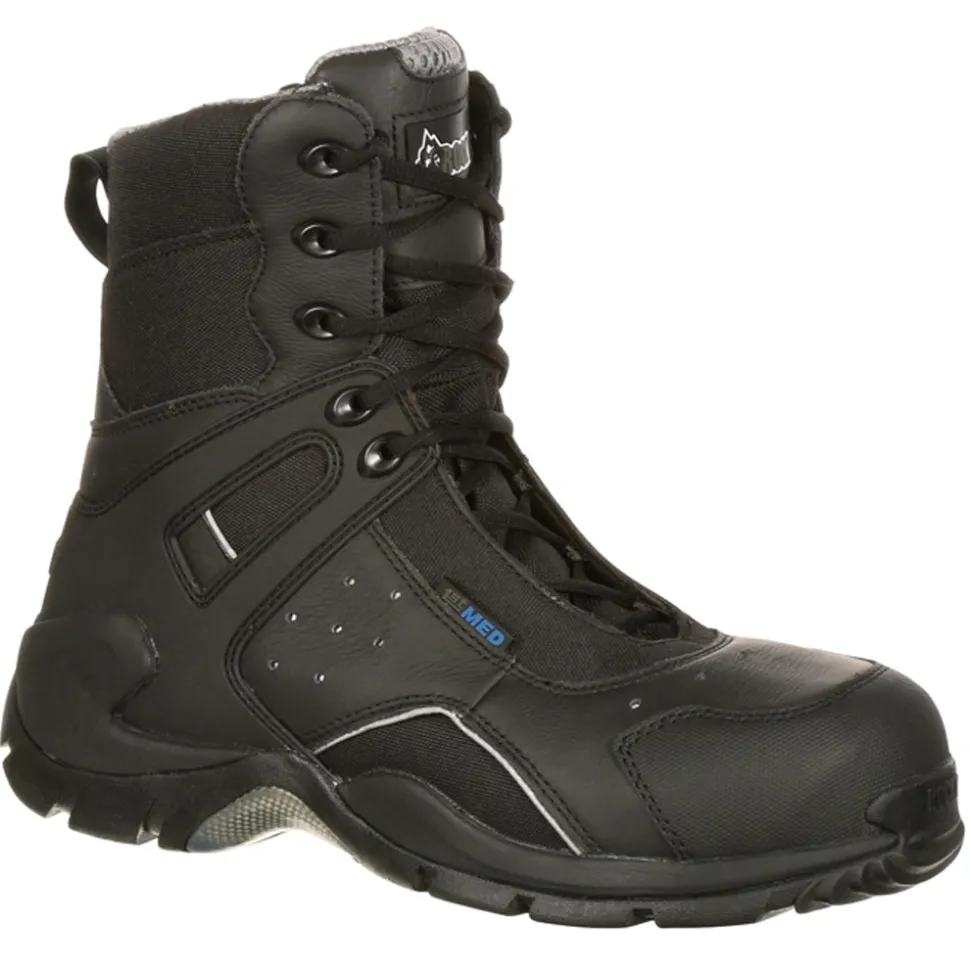 1St Med 8 Inch Waterproof Carbon Fiber Toe Work Boots