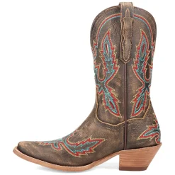 Starbright Embroidered Snip Toe Pull On Cowboy Boots