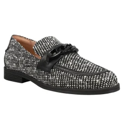 Stassi Chain Slip On Loafers
