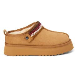 Storm Embroidered Scuff Slippers