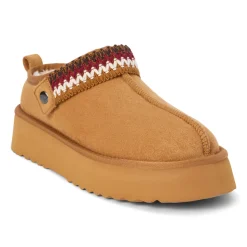 Storm Embroidered Scuff Slippers