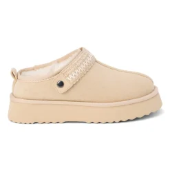 Storm Embroidered Scuff Slippers