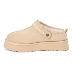 Storm Embroidered Scuff Slippers