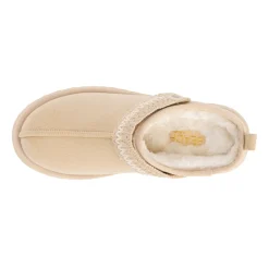 Storm Embroidered Scuff Slippers