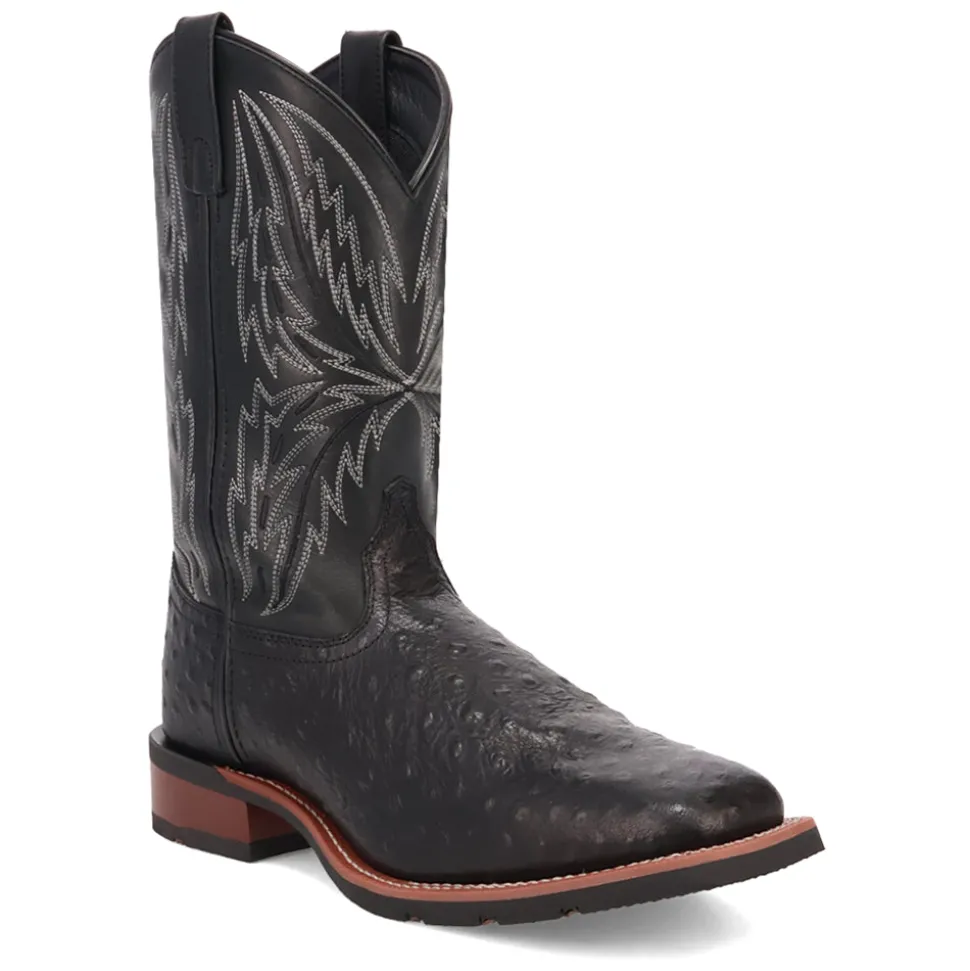 Stride Ostrict Print Square Toe Cowboy Boots
