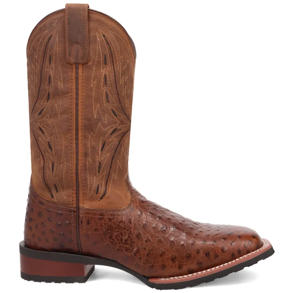 Stride Ostrict Print Square Toe Cowboy Boots