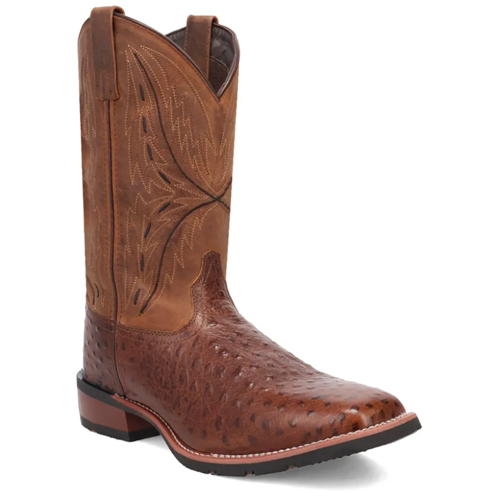 Stride Ostrict Print Square Toe Cowboy Boots
