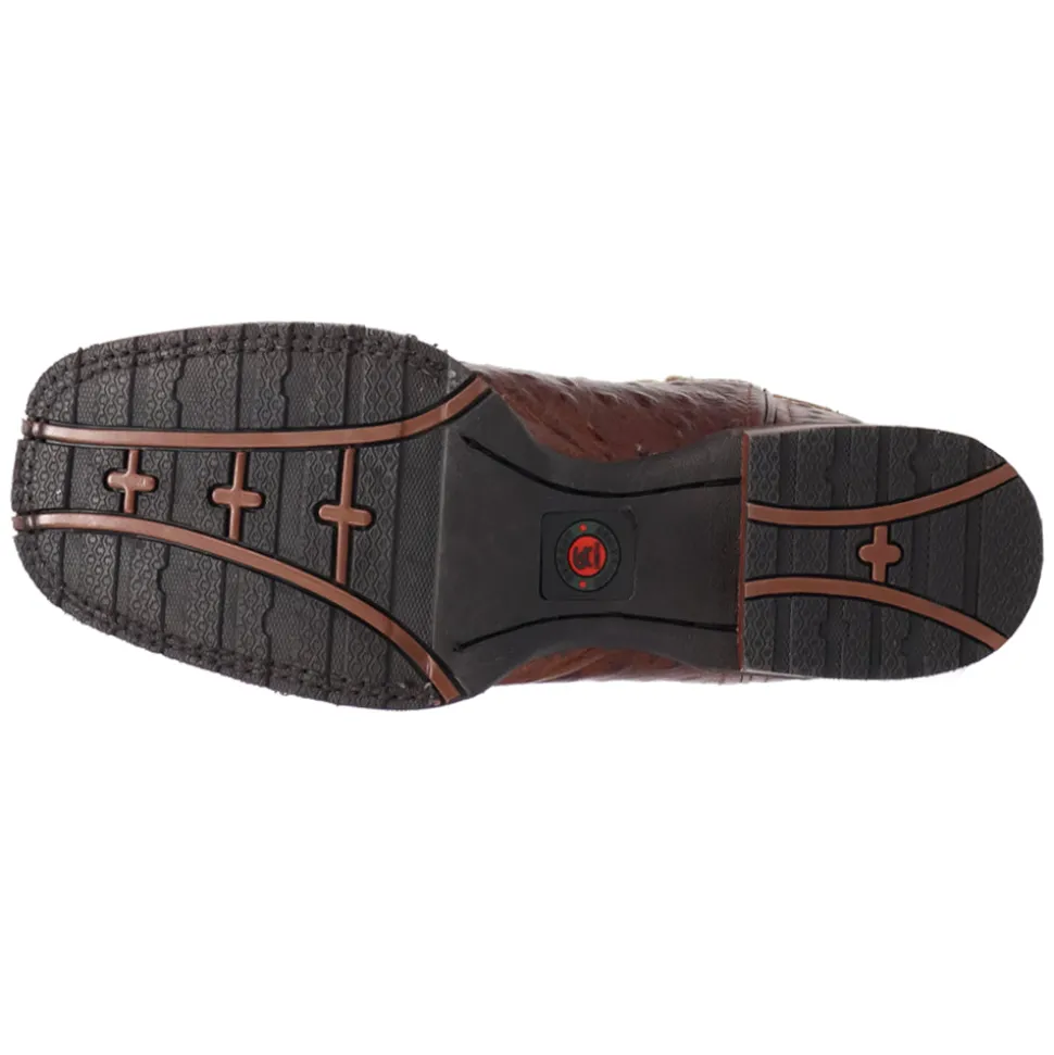 Stride Ostrict Print Square Toe Cowboy Boots