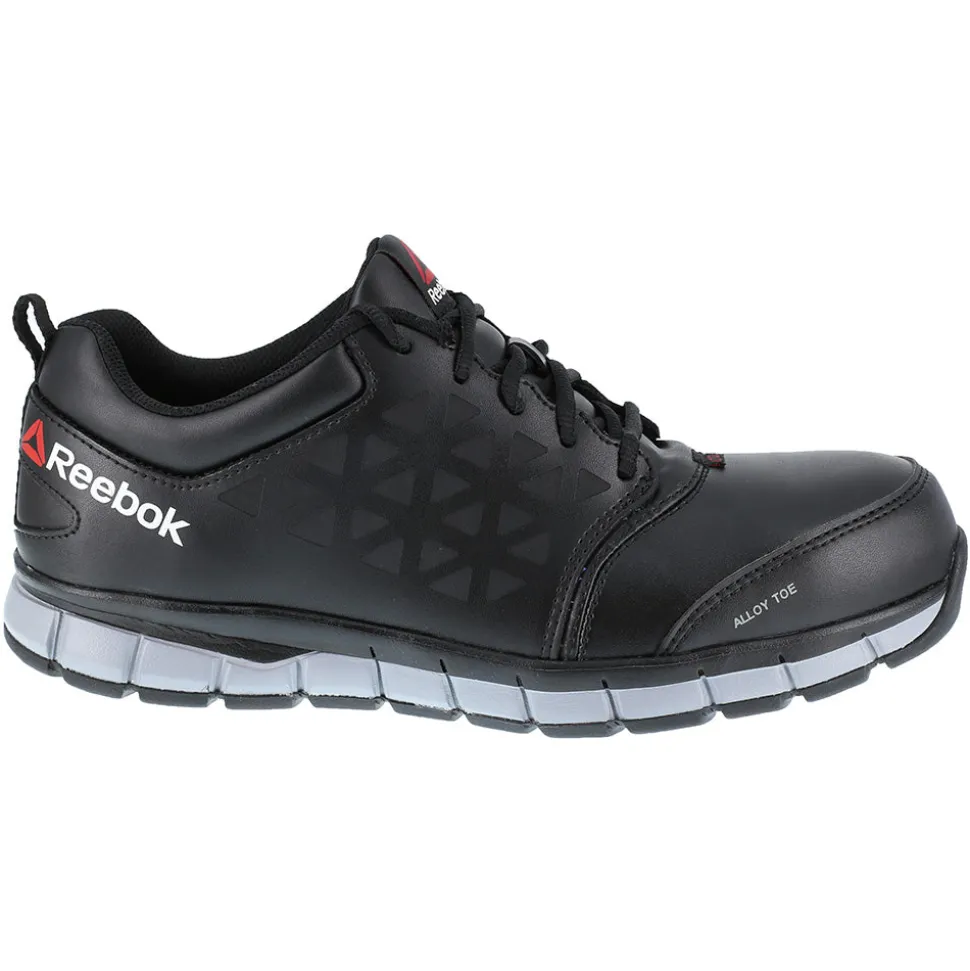 Sublite Cushion Slip Resistant Alloy Toe Work Shoes