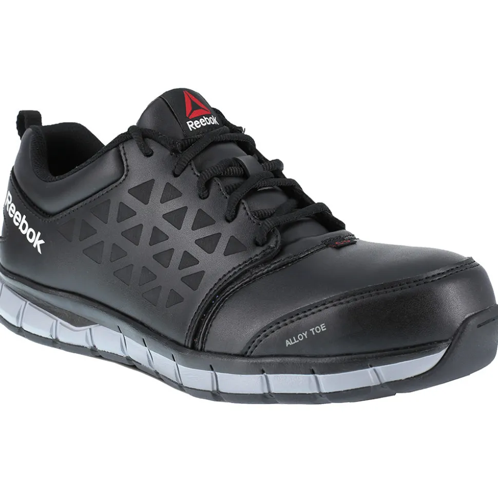 Sublite Cushion Slip Resistant Alloy Toe Work Shoes