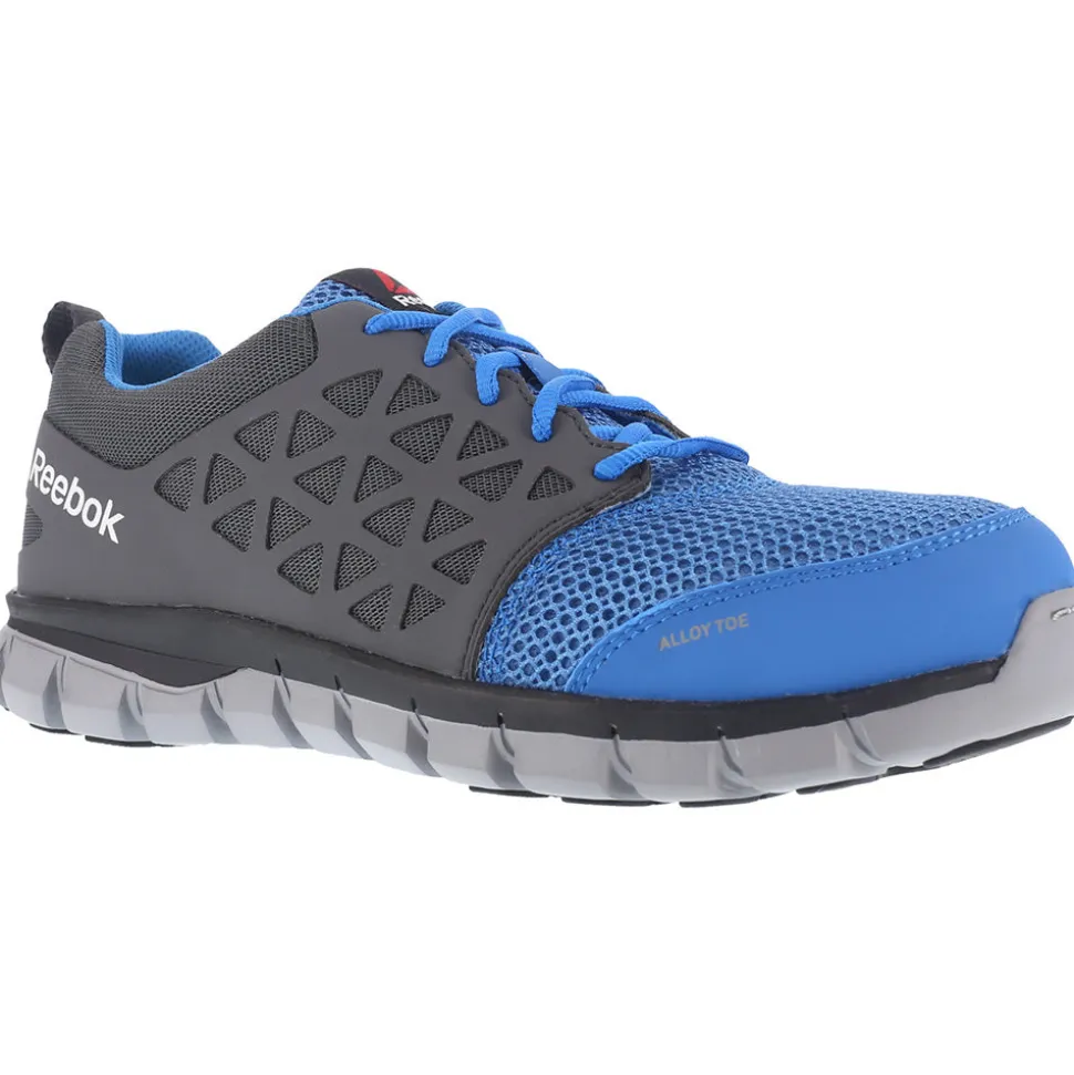 Sublite Cushion Slip Resistant Alloy Toe Work Shoes