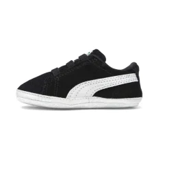Suede Classic Crib Slip On Sneakers (Infant)